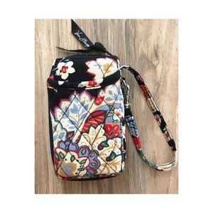 Vera Bradley Wristlet with phone holder